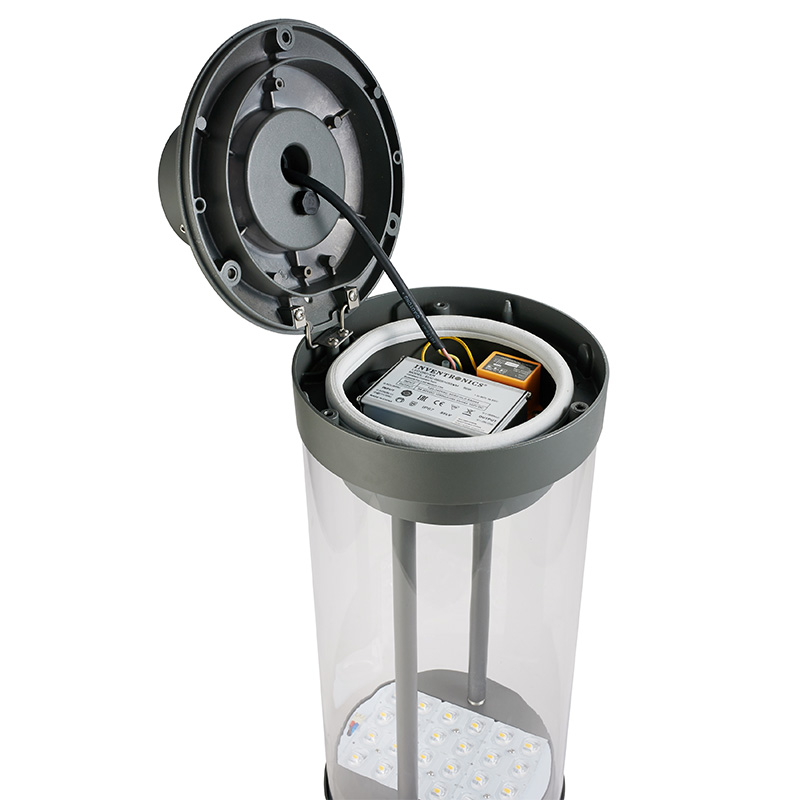 YMLED-6108 Corp PC din aluminiu LED Stâlp Top Lumină peisagistică