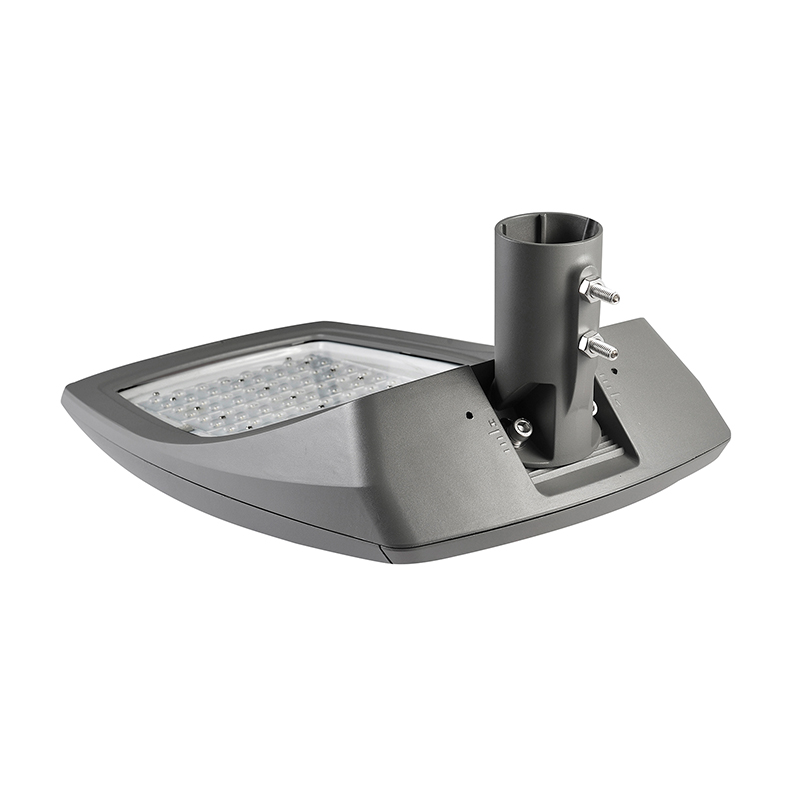 YMLED-6408L Aluminiu turnat sub presiune de înaltă luminozitate cu capac din sticlă securizată Lumini stradale cu LED YMLED-6408L Aluminiu turnat sub presiune de înaltă luminozitate cu capac din sticlă securizată Lumini stradale cu LED