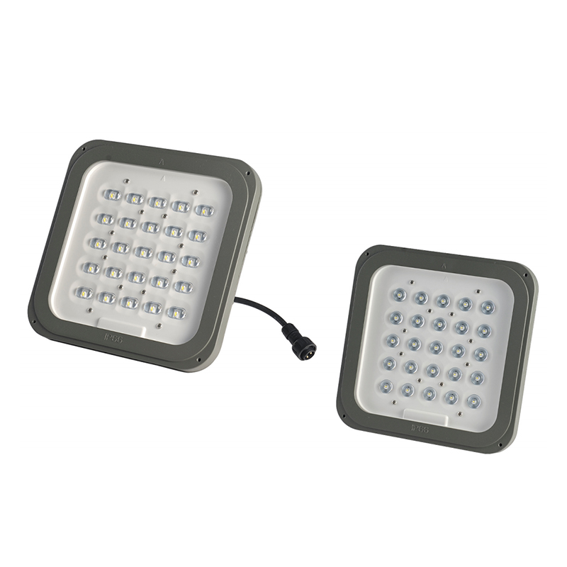 Modul cu LED-uri pătrate din aluminiu YM6701g, utilizat pentru luminile din partea superioară a stâlpilor