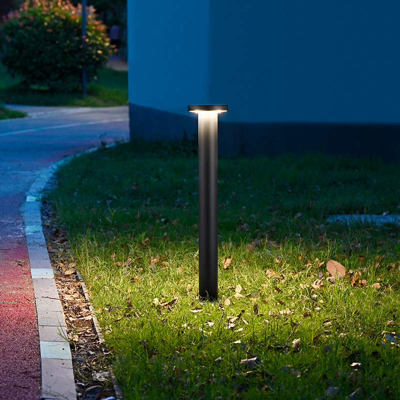 YMLED-6236 Lumină de gazon cu LED-uri pentru exterior, cu design nou IP65, din aliaj de aluminiu